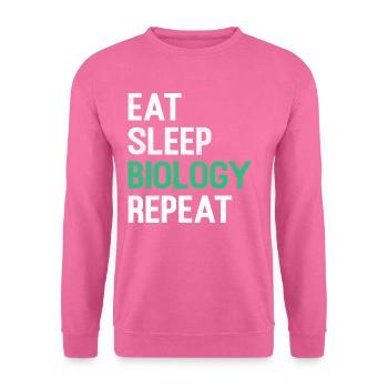 biology - Unisex Sweatshirt - pink - Front