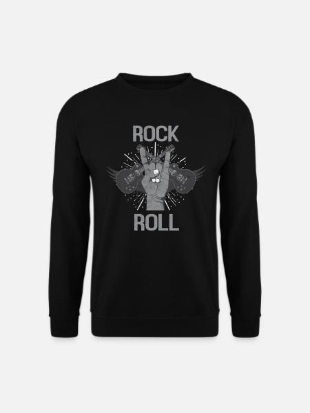 Rock'n'Roll - Sweat-shirt Unisexe - noir