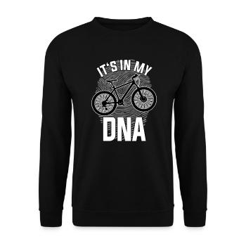 Vélo ADN Vélo Vélo Vélo Vélo - Sweat-shirt Unisexe - noir - Devant - Alina (178cm) & Michal (187cm)
