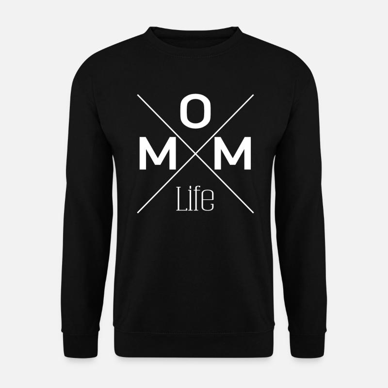 Mutterschaft Mom Life Mutter Mama Mutterliebe Mami - Unisex Pullover - Schwarz