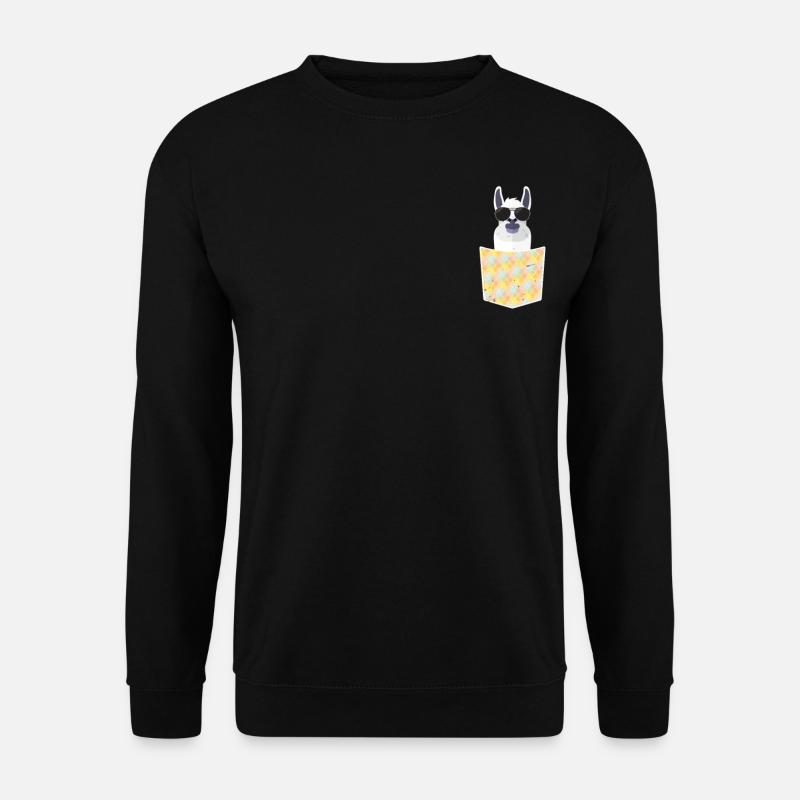 Llama - Unisex Sweatshirt - black