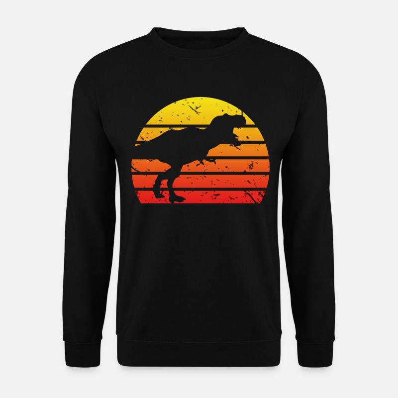 Dinosaur Dino T-Rex - Unisex Sweatshirt - black