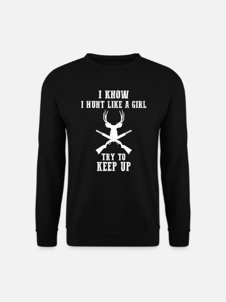 Hunter - Unisex Sweatshirt - black
