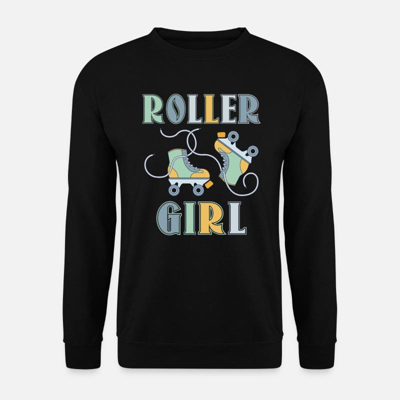 Roller Girl - Unisex Pullover - Schwarz
