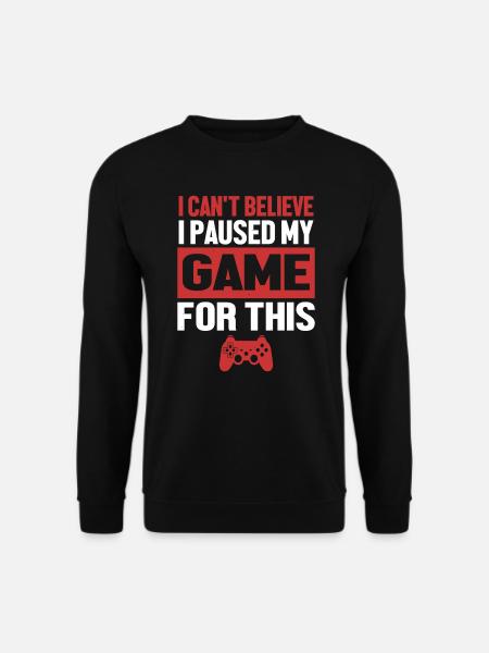 Gaming controller - Unisex Sweatshirt - black