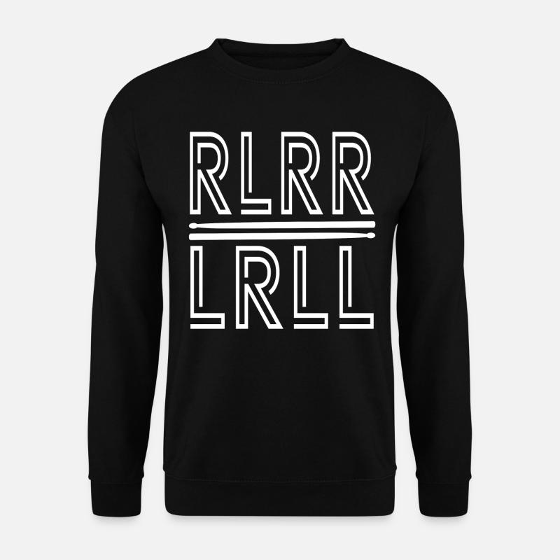 Drumsticks Schlagzeug Schlagzeuger Drummer - Unisex Pullover - Schwarz