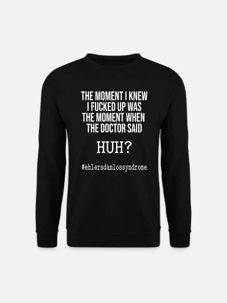 EDS Ehlers Danlos Syndrom - Unisex Pullover - Schwarz