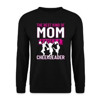 cheerleading - Sweat-shirt Unisexe - noir - Devant - Alina (178cm) & Michal (187cm)