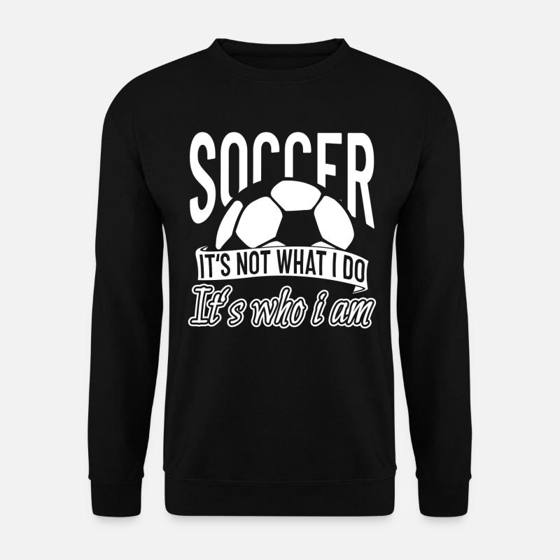 Soccer - Unisex Sweatshirt - black