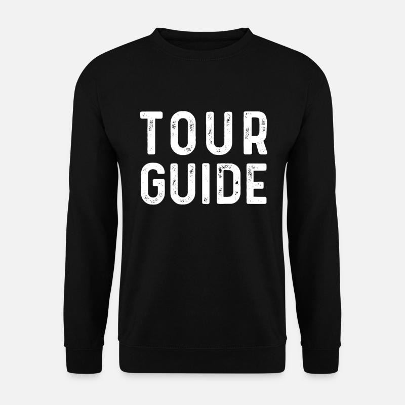 Reiseleiter Tourguide Tourist Agentur - Unisex Pullover - Schwarz