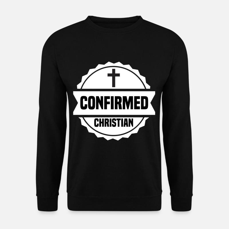 Confirmation catholique Confirmé Ki chrétienne - Sweat-shirt Unisexe - noir