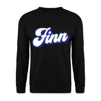 Finn | Couleurs changeantes - Sweat-shirt Unisexe - noir - Devant - Alina (178cm) & Michal (187cm)
