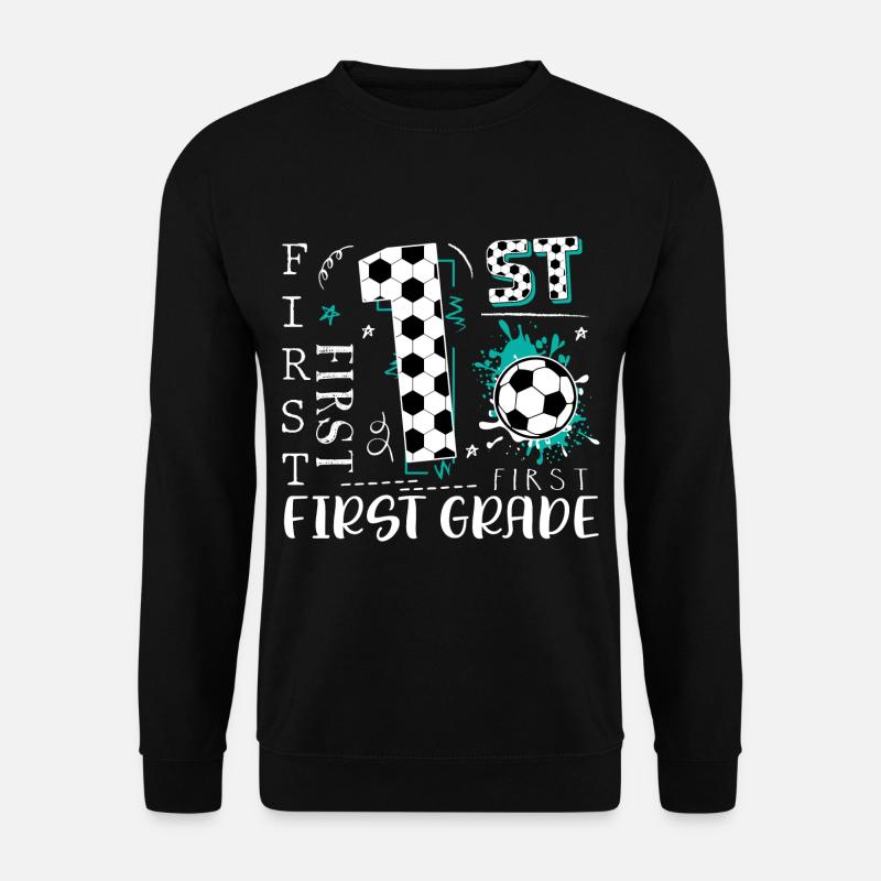 1st class football - Unisex Sweatshirt - black
