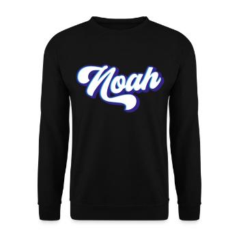 Noé | Couleurs changeantes - Sweat-shirt Unisexe - noir - Devant - Alina (178cm) & Michal (187cm)