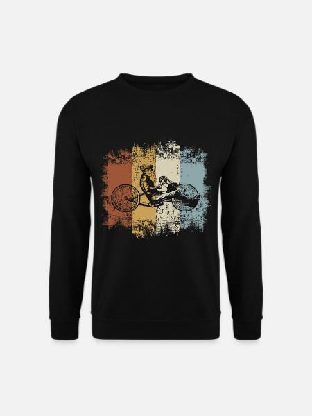 Vintage Handbike - Sweat-shirt Unisexe - noir
