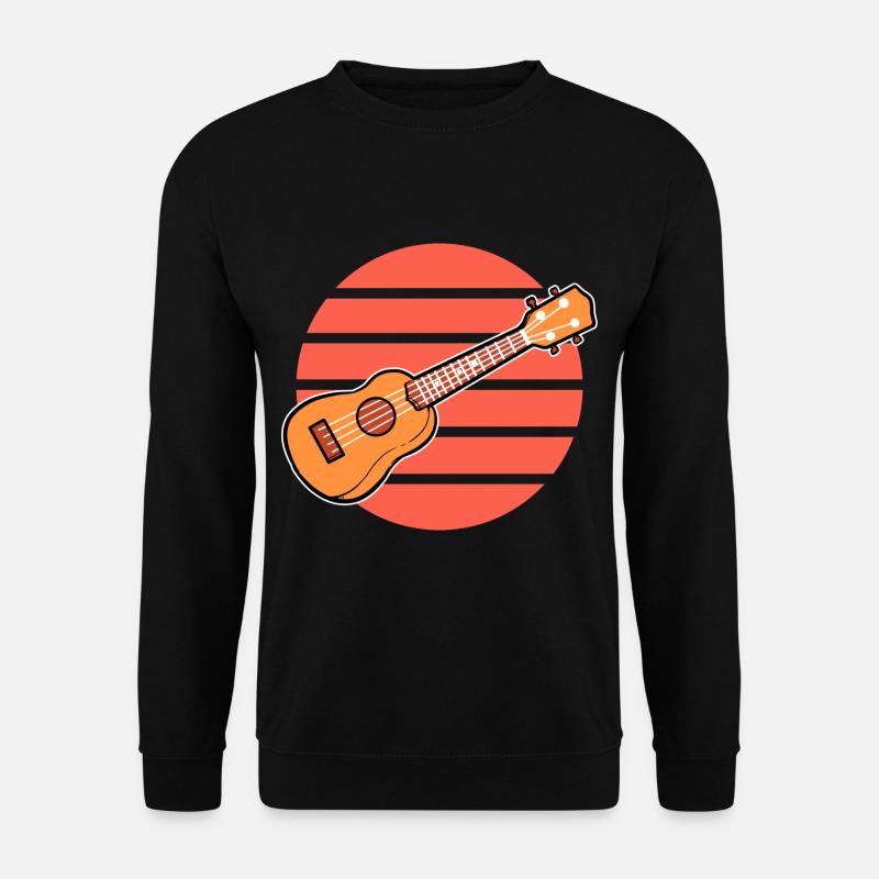 Ukulele - Unisex Pullover - Schwarz