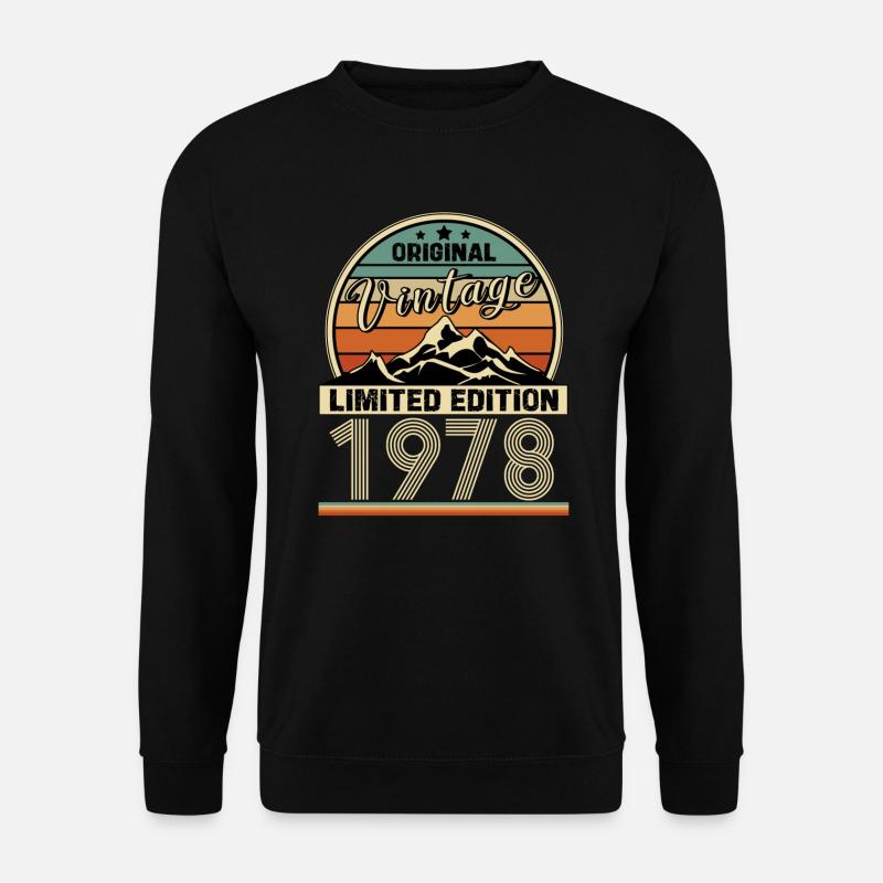 1978 rétro - Sweat-shirt Unisexe - noir