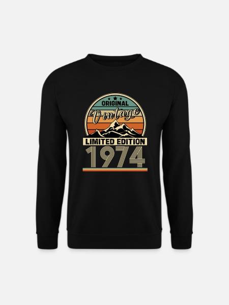 1974 - Unisex Sweatshirt - black