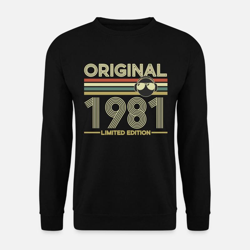 1981 - Unisex Pullover - Schwarz