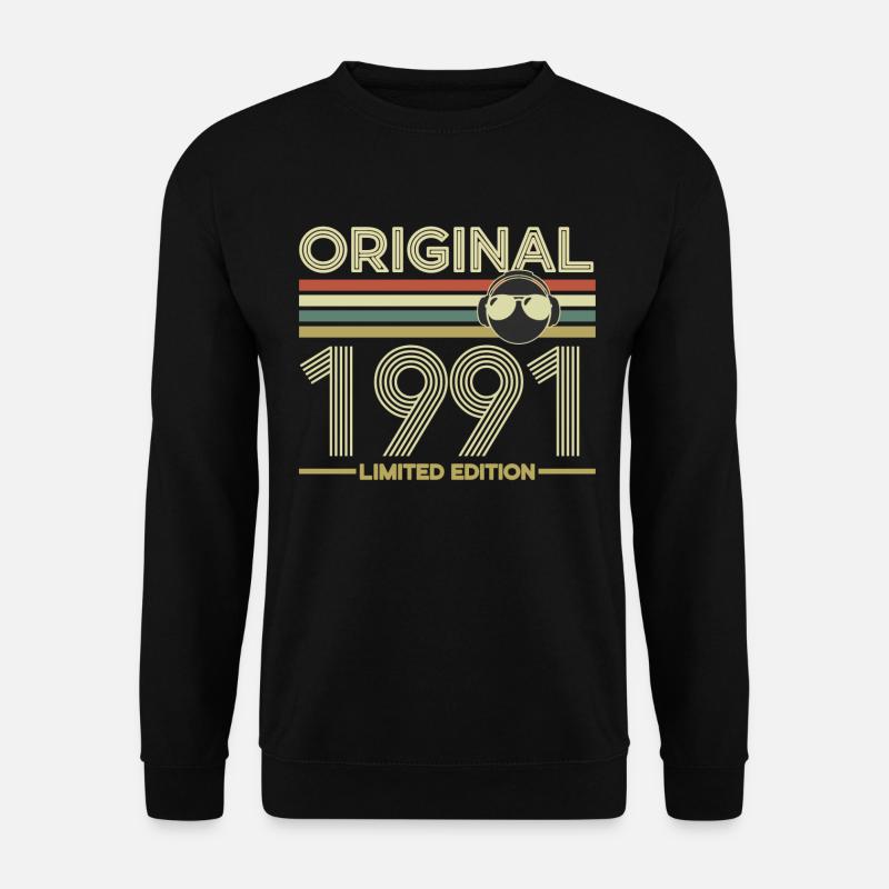 1991 - Unisex Pullover - Schwarz
