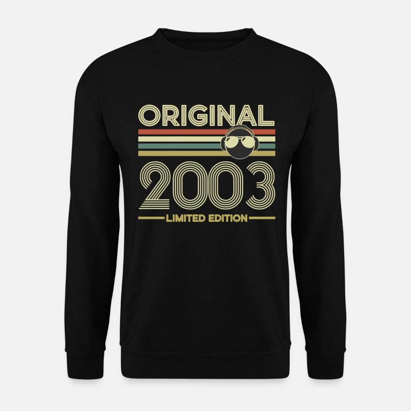 Retro 2003 - Unisex Pullover - Schwarz