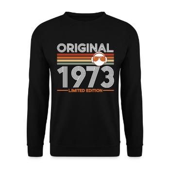 1973 - Unisex Sweatshirt - black - Front - Alina (178cm) & Michal (187cm)