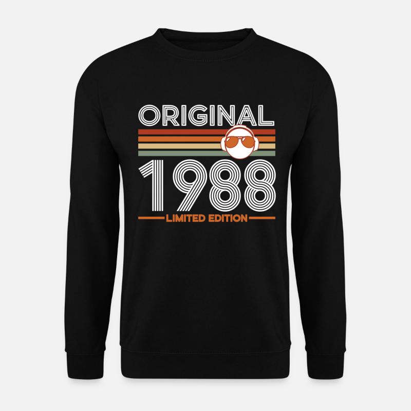 1988 - Unisex Pullover - Schwarz