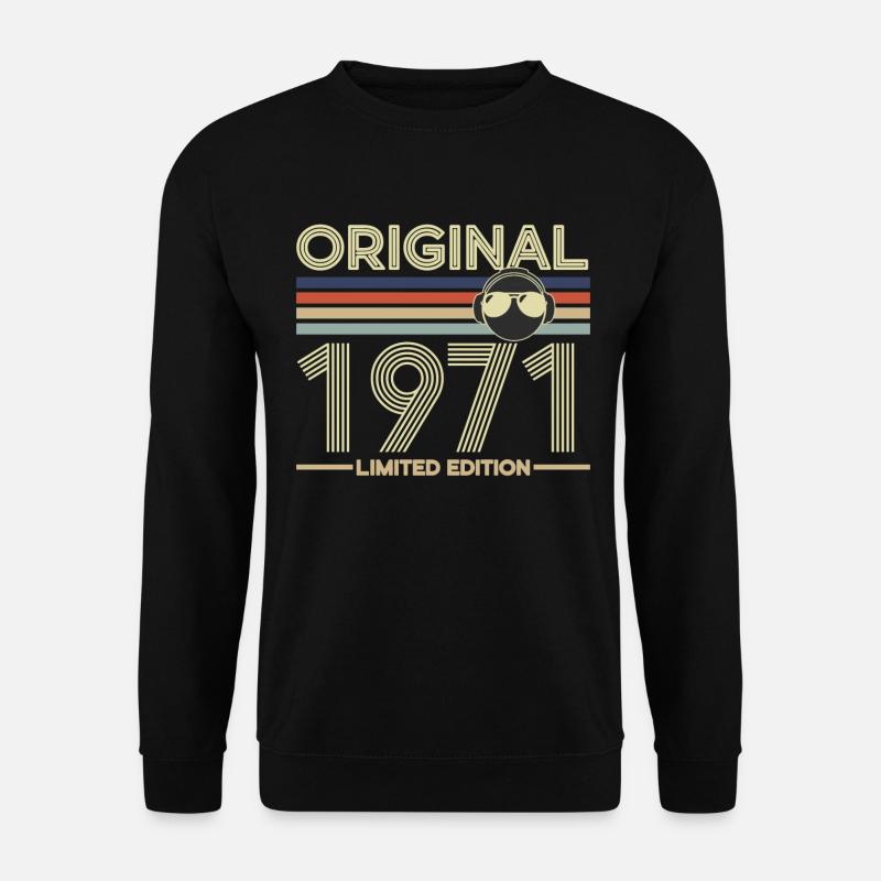 1971 - Unisex Pullover - Schwarz