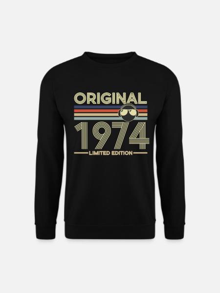 1974 - Unisex Pullover - Schwarz