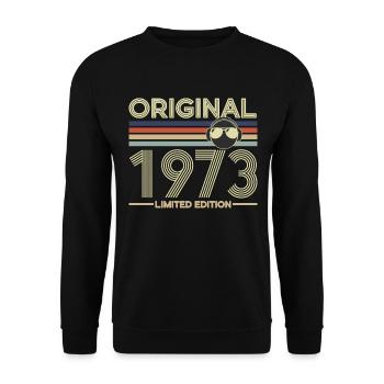 1973 - Unisex Sweatshirt - black - Front - Alina (178cm) & Michal (187cm)