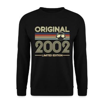 2002 - Sweat-shirt Unisexe - noir - Devant - Alina (178cm) & Michal (187cm)