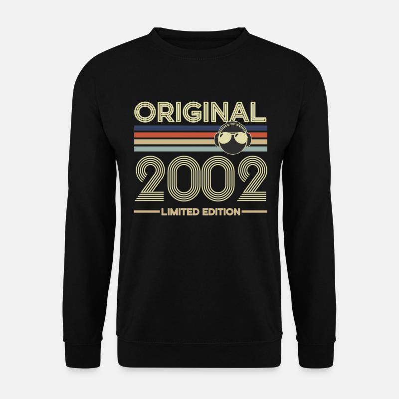 2002 - Unisex Pullover - Schwarz
