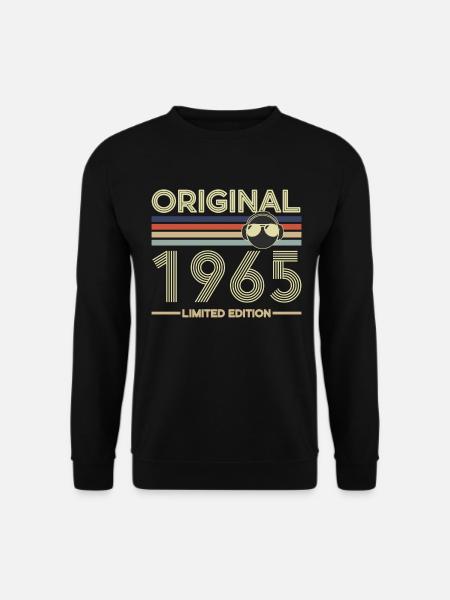 1965 - Sweat-shirt Unisexe - noir