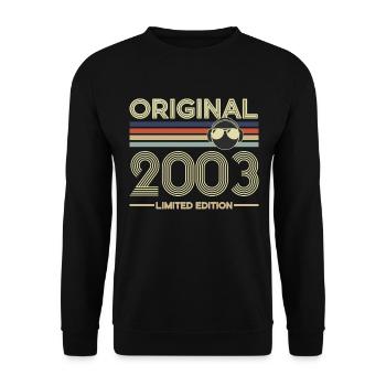 2003 - Unisex Sweatshirt - black - Front - Alina (178cm) & Michal (187cm)