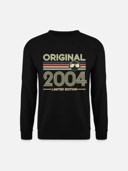 2004 - Unisex Pullover - Schwarz