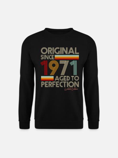 1971 - Unisex sweater - sort