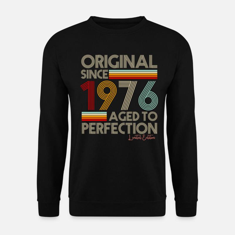 1976 - Unisex Pullover - Schwarz