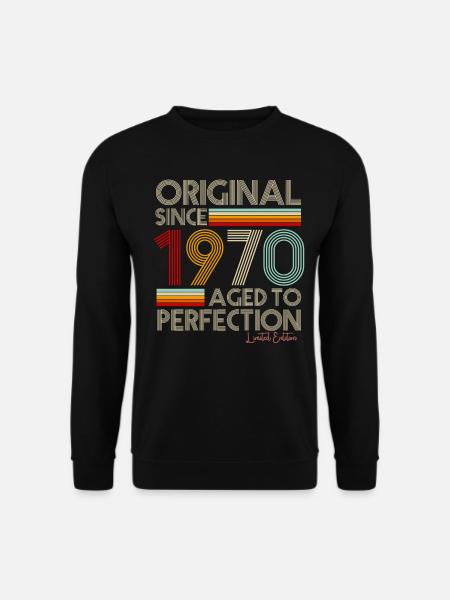 1970 - Unisex Sweatshirt - black