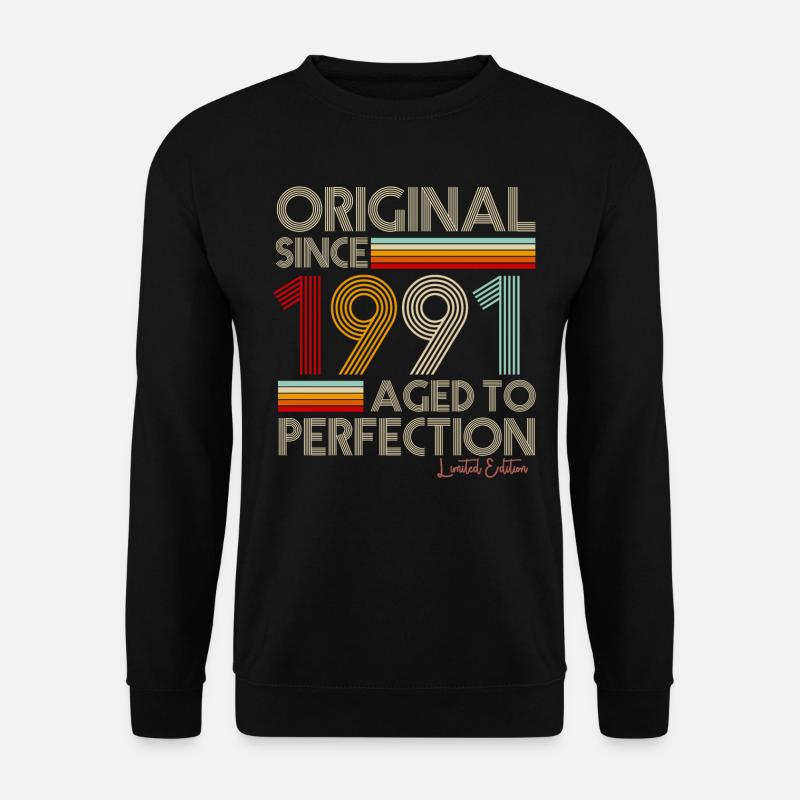 1991 - Unisex Pullover - Schwarz