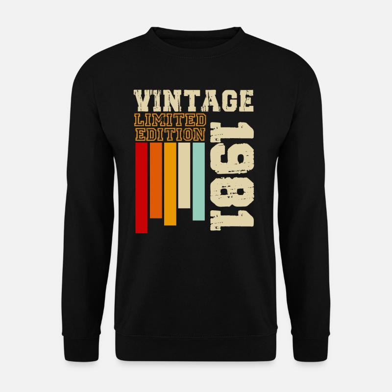 1981 - Unisex Sweatshirt - black