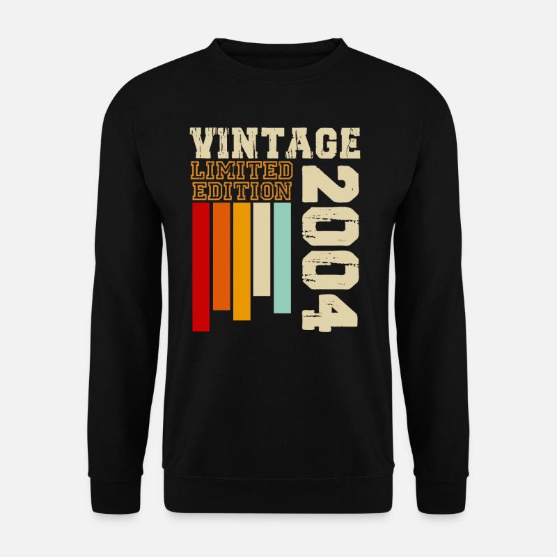 2004 - Unisex Pullover - Schwarz