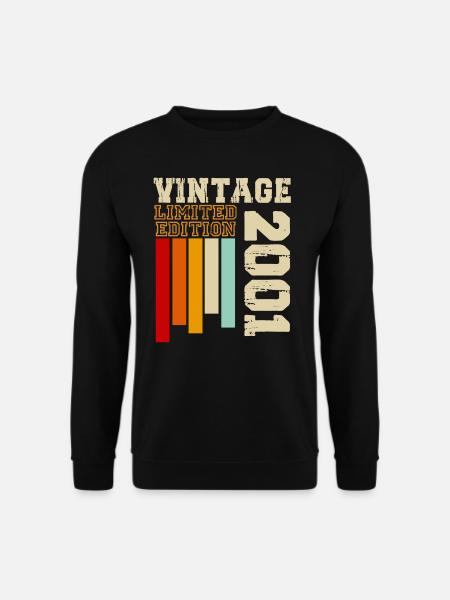 2001 - Unisex Sweatshirt - black
