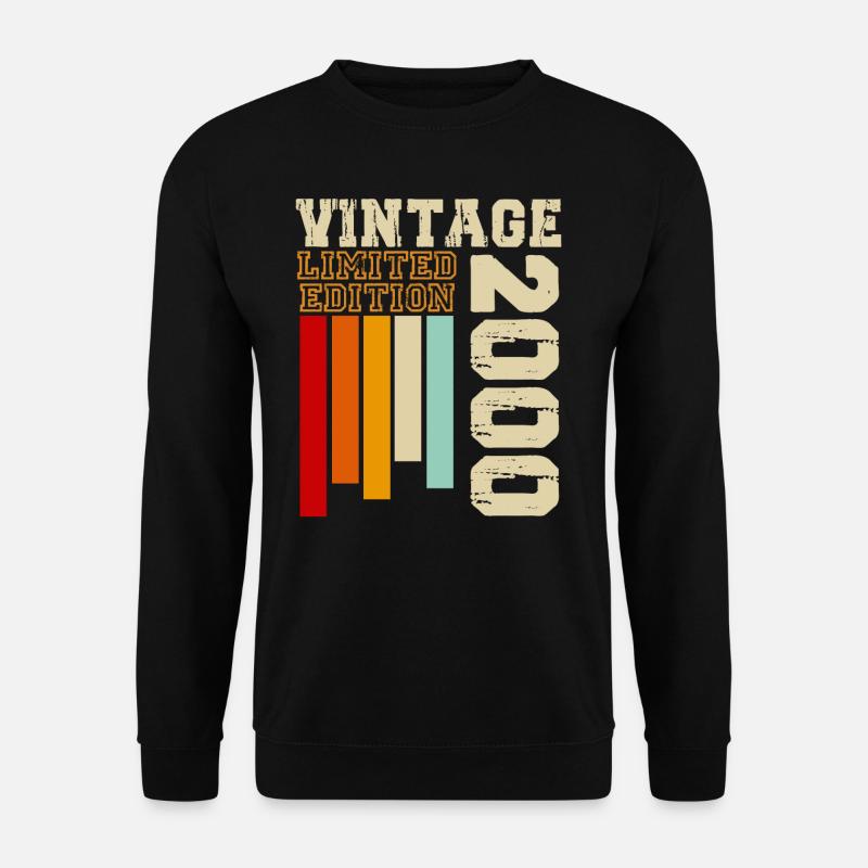 2000 - Unisex Pullover - Schwarz