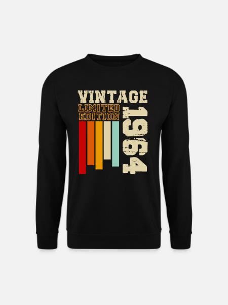 1964 - Sweat-shirt Unisexe - noir