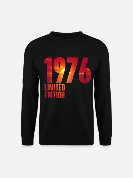 1976 - Unisex Pullover - Schwarz