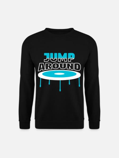 Around Trampoline Trampolining - Unisex Sweatshirt - black