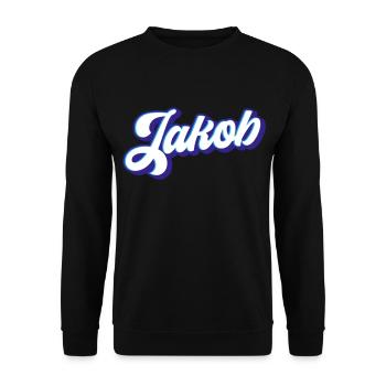 Jachaël | Couleurs changeantes - Sweat-shirt Unisexe - noir - Devant - Alina (178cm) & Michal (187cm)