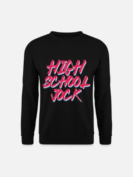 High School Jock - Unisex Sweatshirt - black