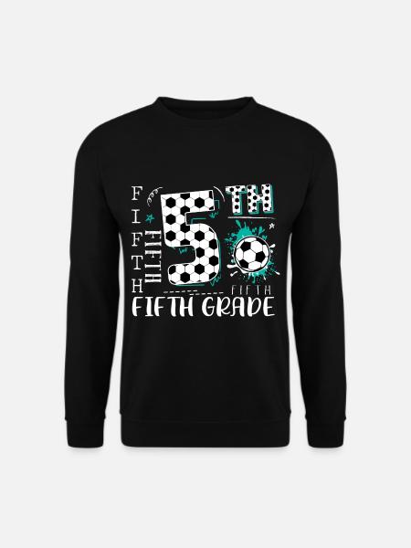 5. Klasse Fußball - Unisex Pullover - Schwarz