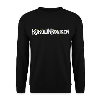 KoboldKroniken Logo - Unisex Pullover - Schwarz - Vorne - Alina (178cm) & Michal (187cm)
